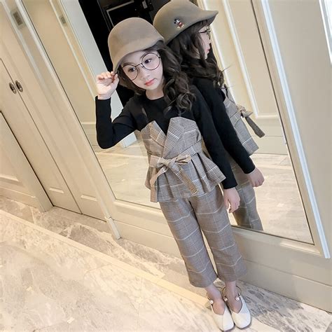 2018 New Toddler Girl Clothes Autumn Back To School Outfits Kids