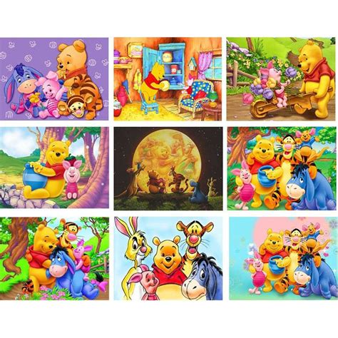 Winnie The Pooh And Friends Diy D Diamond Painting This Painting Has