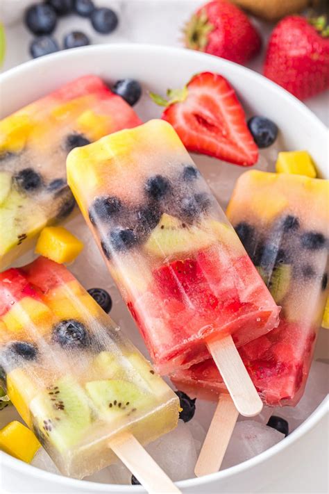 How To Make Fresh Fruit Popsicles With Real Fresh Fruit Princess