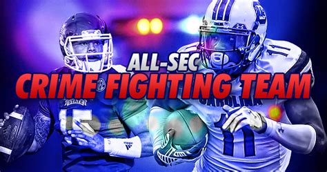 The All Sec Crime Fighting Team Of 2014