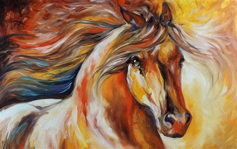 Daily Paintings ~ Fine Art Originals By Marcia Baldwin Bella The Beauty Of The Equine Spirit