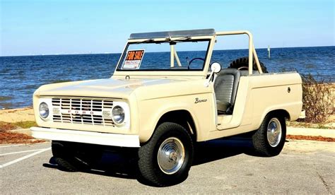 1966 Ford Bronco U13 Roadster Early Uncut And Unrestored Budd Body