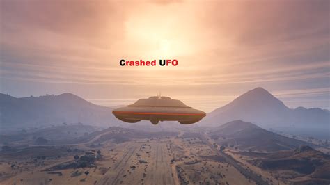 Crashed Ufo Scene Gta5