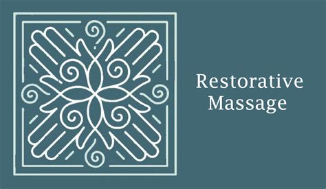 restorative massage