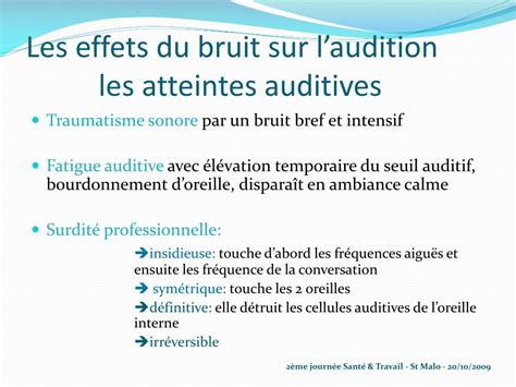 Ppt Le Risque Bruit En Entreprise Powerpoint Presentation Id