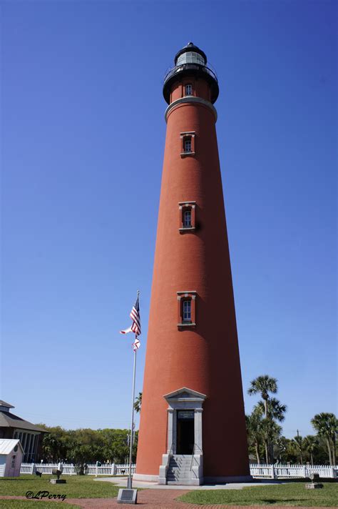 The Ponce Inlet Lighthouse In Ormond Beach Florida Florida
