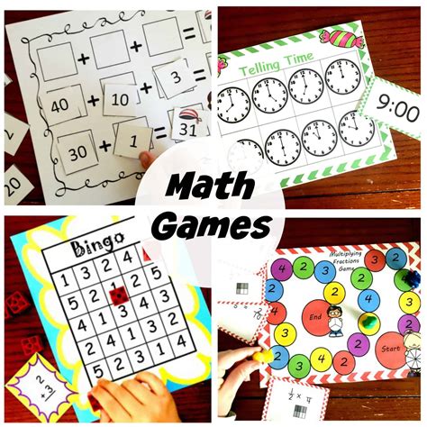30 Easy Math Games For Practicing Math Concepts And Skills
