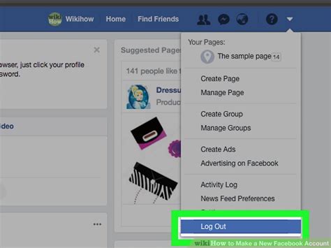 How To Make A New Facebook Account With Pictures Wikihow