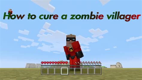 villager zombie cure