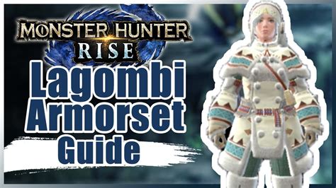 Lagombi Armor Set Guide Monster Hunter Rise YouTube
