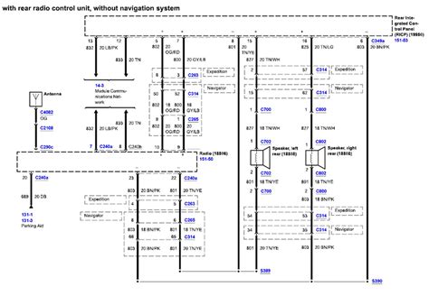 Wiring diagrams ford by year. 2000 Ford Expedition Stereo Wiring Diagram Pics - Wiring Diagram Sample