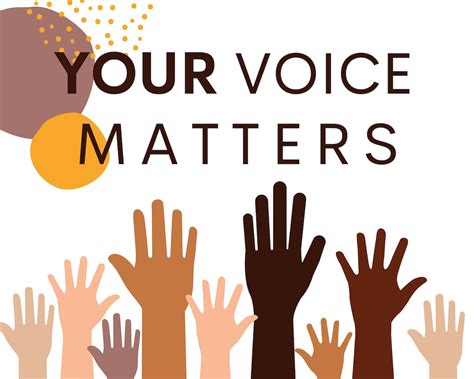 Your Voice Matters Printable Wall Art Solidarity Etsy
