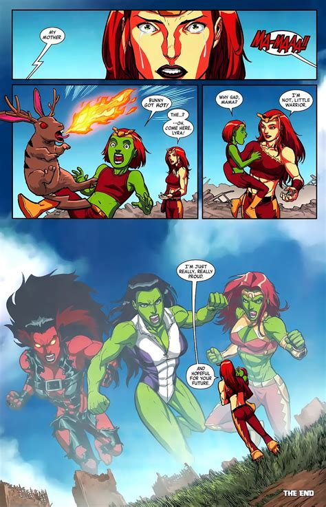 Fall Of The Hulks The Savage She Hulks Read All Comics Online For Free