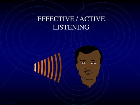 Ppt Effective Active Listening Powerpoint Presentation Free