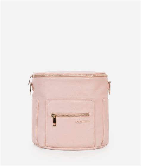 The Mini Blush Diaper Bag Backpack Mini Diaper Bag Faux Leather Backpack