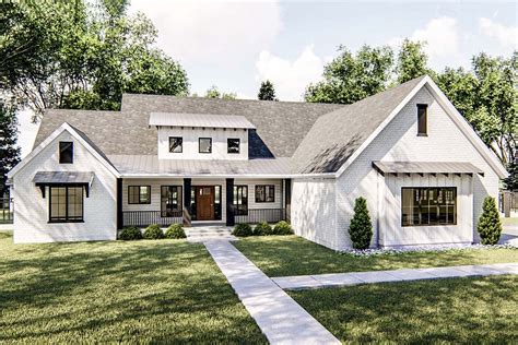It is a substantial remodeling project. Plan 62769DJ: Modern Farmhouse Ranch Home Plan with ...