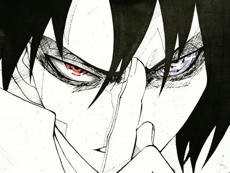 How To Draw Sasuke Eyes