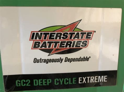 6 Volt Interstate Deep Cycle Batteries Golf Cart Solar Rv Marine