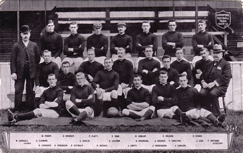 Squad Picture For The 1904 1905 Season Lfchistory Stats Galore For