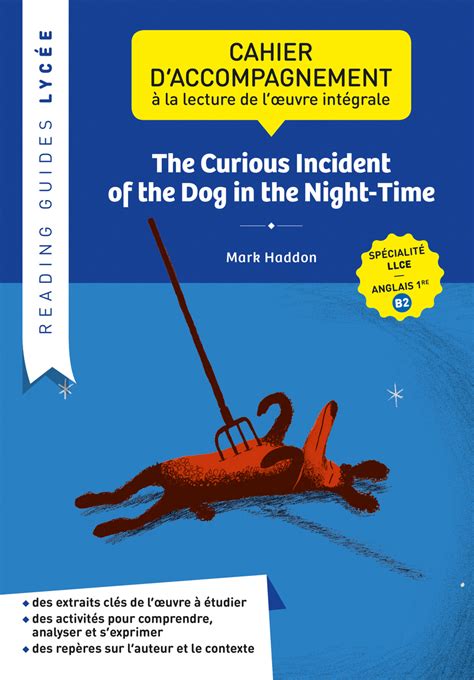 The Curious Incident Of The Dog In The Night Time Cahier De Lélève