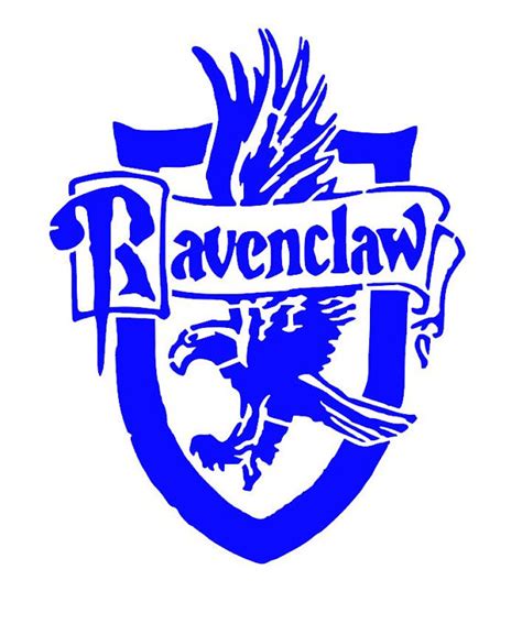 Ravenclaw Crest Silhouette at GetDrawings | Free download