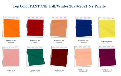 Pantone 2021 Color Forecast Top Color Trends You Ll Love In Fall