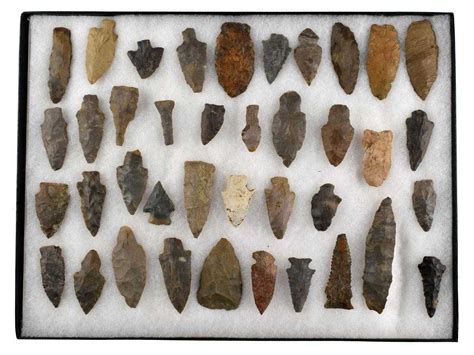Lot Of Tennessee Arrowheads