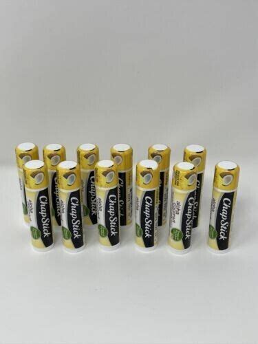 Tubes Sealed New Chapstick Aloha Coconut Lip Balm Oz Quick