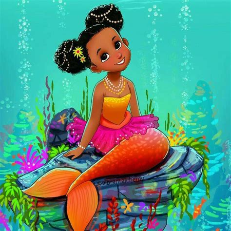 Cool African American Mermaid Art References