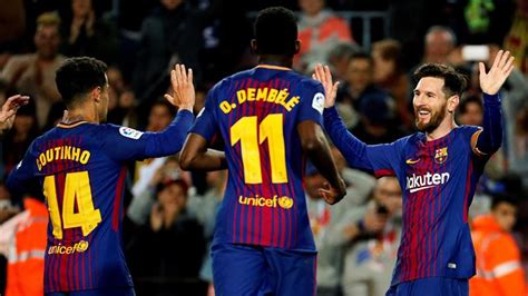 3 1 Nuevo Triplete De Messi Para Un Barcelona De Récord Eurosport
