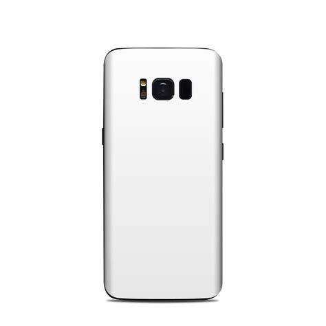Samsung Galaxy S8 Skin Solid State White By Solid Colors