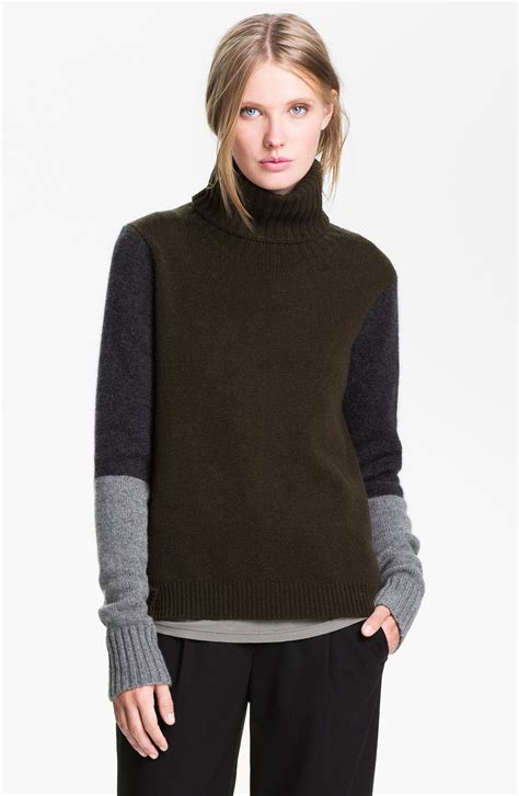 Vince Colorblock Turtleneck Sweater | Nordstrom