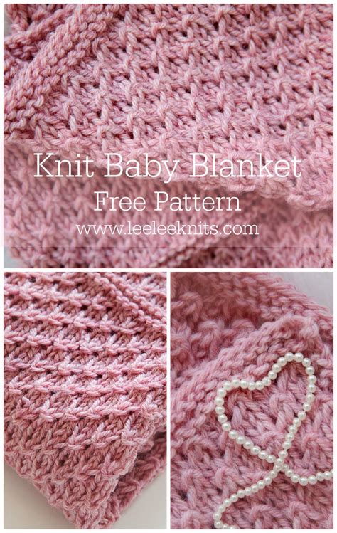 Drops Of Love Baby Blanket Leelee Knits Knit Baby Blanket Pattern