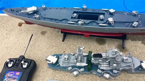 Rc Bismarck Battleship Review Youtube