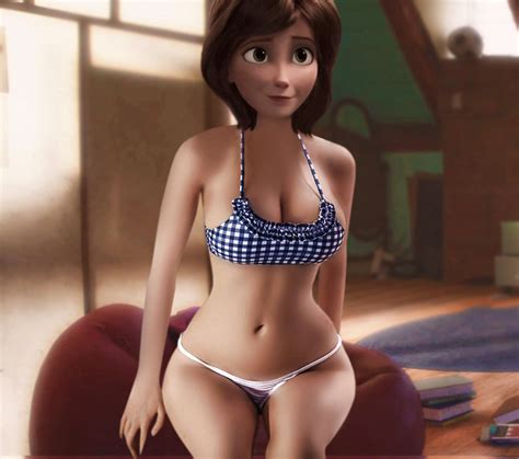 Rule 34 1girls 3d Ass Big Hero 6 Bra Breasts Cass Hamada Cleavage Curvy Disney Edit Female