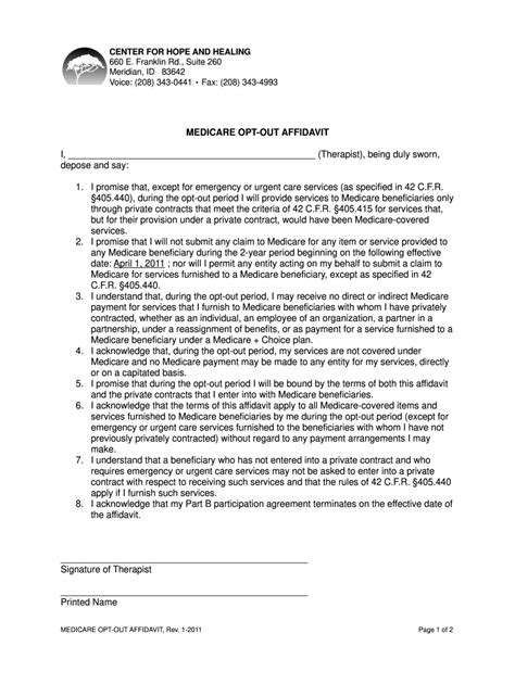 Medicare Opt Out Letter Example Fill Out And Sign Online Dochub