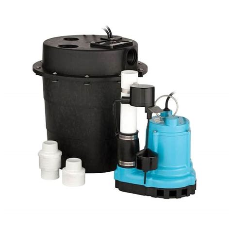 Little Giant 04 Hp Wrs 9 Compact Drainosaur Water Removal Pump System