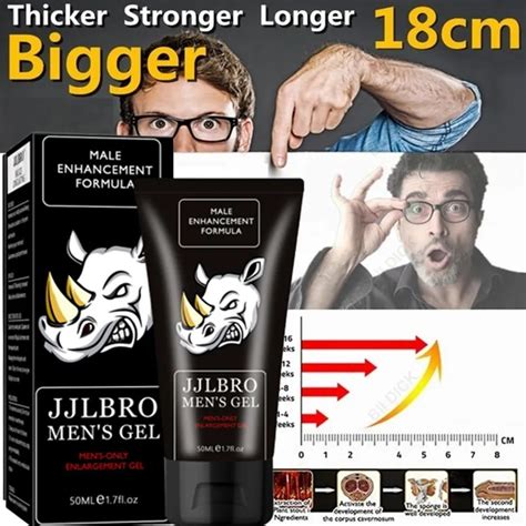 Jjlbro Penis Xxl Gel Rhino Massage Cream Men Male Big Penis Enlargement