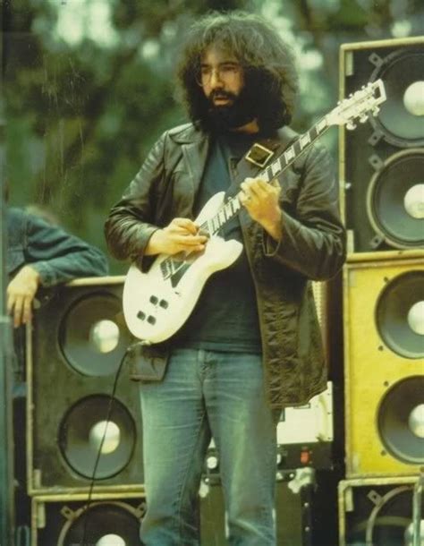 Jerry Garcia Of The Grateful Dead Roughly 1975