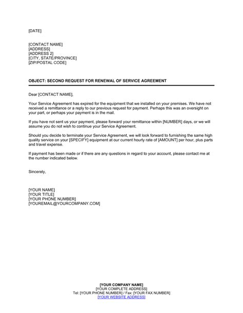 Sample Letter Not To Renew Employment Contract For