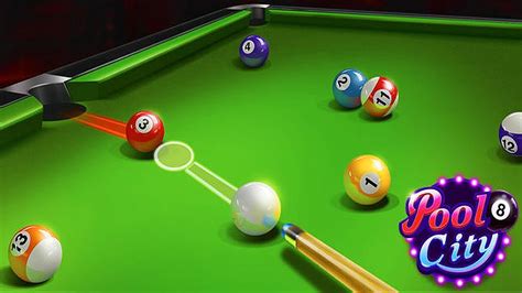 Grab a cue and take your best shot! 8 Ball Pool City - Android & iOS - Mobile Game - YouTube