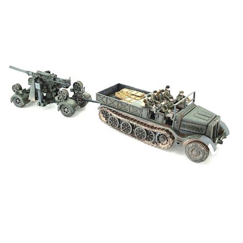 172 Sdkfz 9 Famo Flak 88mm From Drums And Crates Armorama™