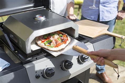 A pizza oven maintains a hot temperature and is the key to perfect pizza at home. La Hacienda Firebox BBQ Pizza Oven - £74.99 | Garden4Less ...