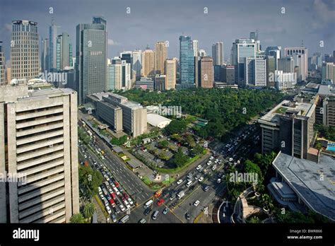 Philippines Manila City Makati District Asia Ayala Triangle Business