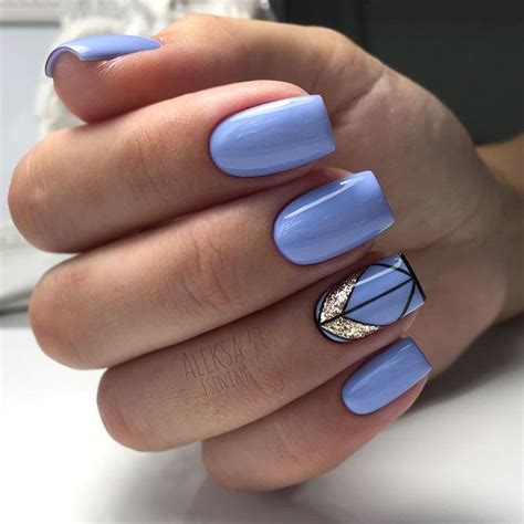 Similar to the square shape, the. Lovely Square Nails for You to Try | NailDesignsJournal.com