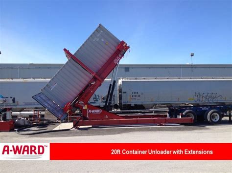 2040 Ft Tilting Container Loaders Foremost Machine Builders Inc
