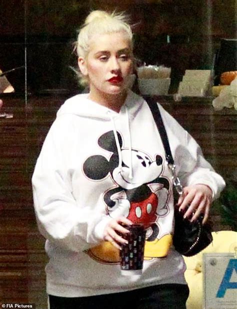 Christina Aguilera Reps Her Disney Roots In A Mickey Mouse