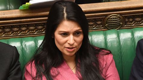 Priti Patel Victim Of Smear Campaign Say 100 Of Home Secretarys Supporters Politics News