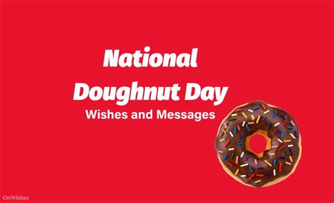 National Doughnut Day Wishes Messages And Greetings