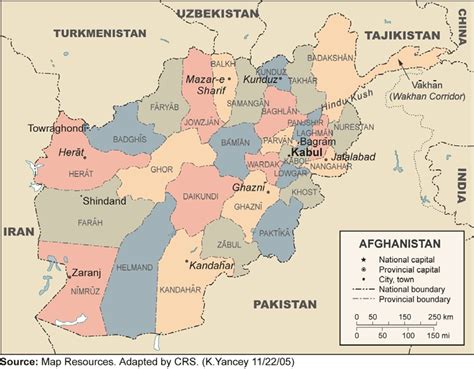 The map shows afghanistan and neighboring countries with international borders, the national map of afghanistan. Afghanistan - Window to the World - LibGuides at Mount St ...